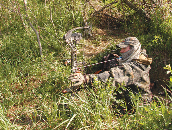 Bowhunting turkey